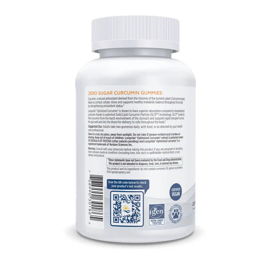 Zero Sugar Curcumin Gummies