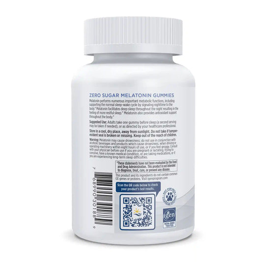 Zero Sugar Melatonin Gummies